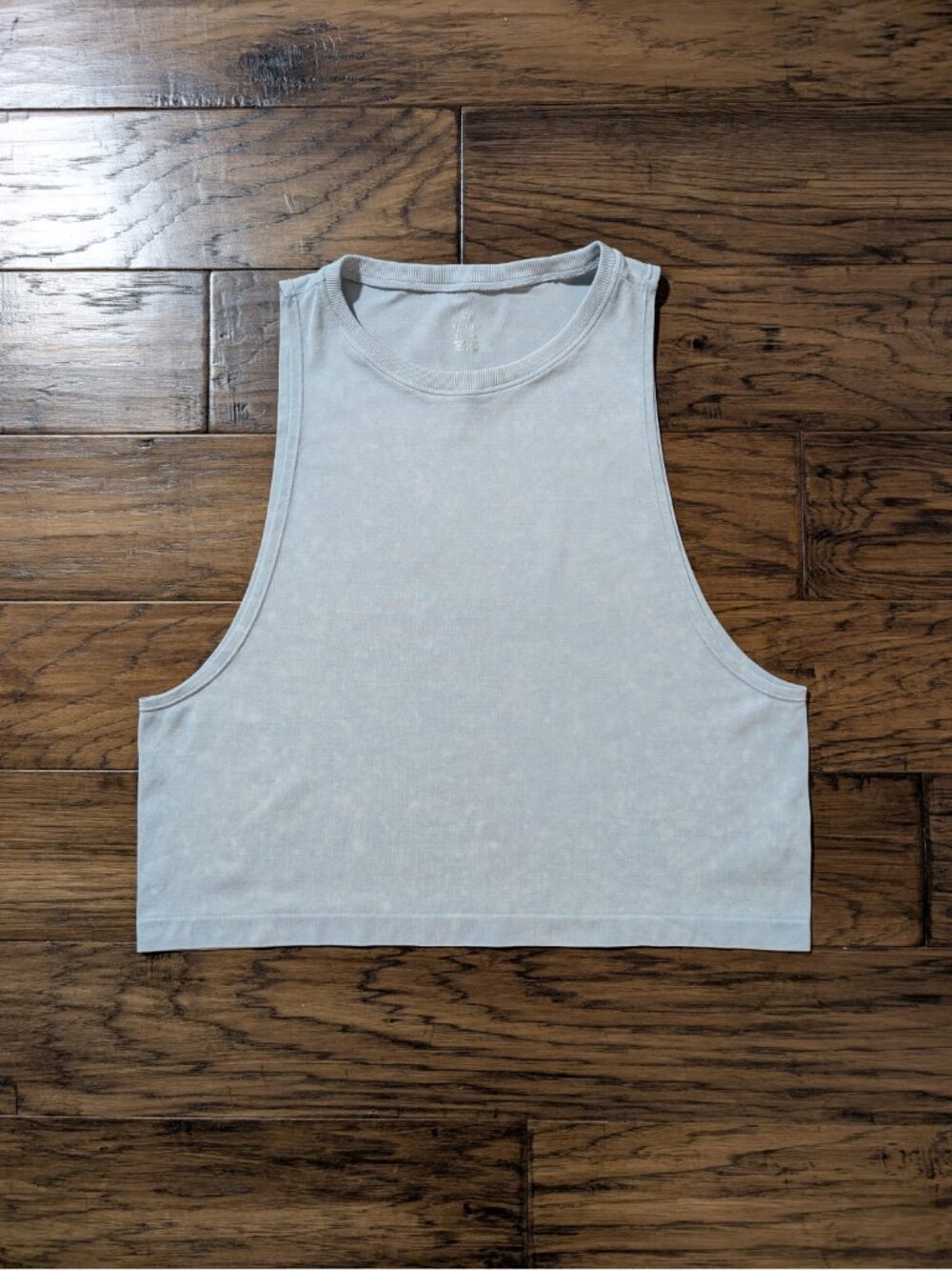 aerie muscle tank top pale blue size small
